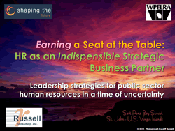HR as Strategic Partner