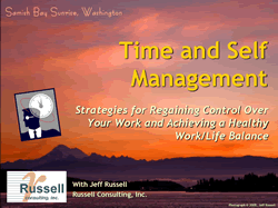 Time and Self Management