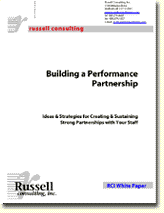 Building a Performance Partnership