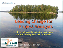 Leading Change for Project Managers PPT