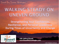 Walking Steady on Uneven Ground